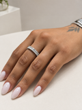Anel Cravejado com Pedras V – Urban Fashion