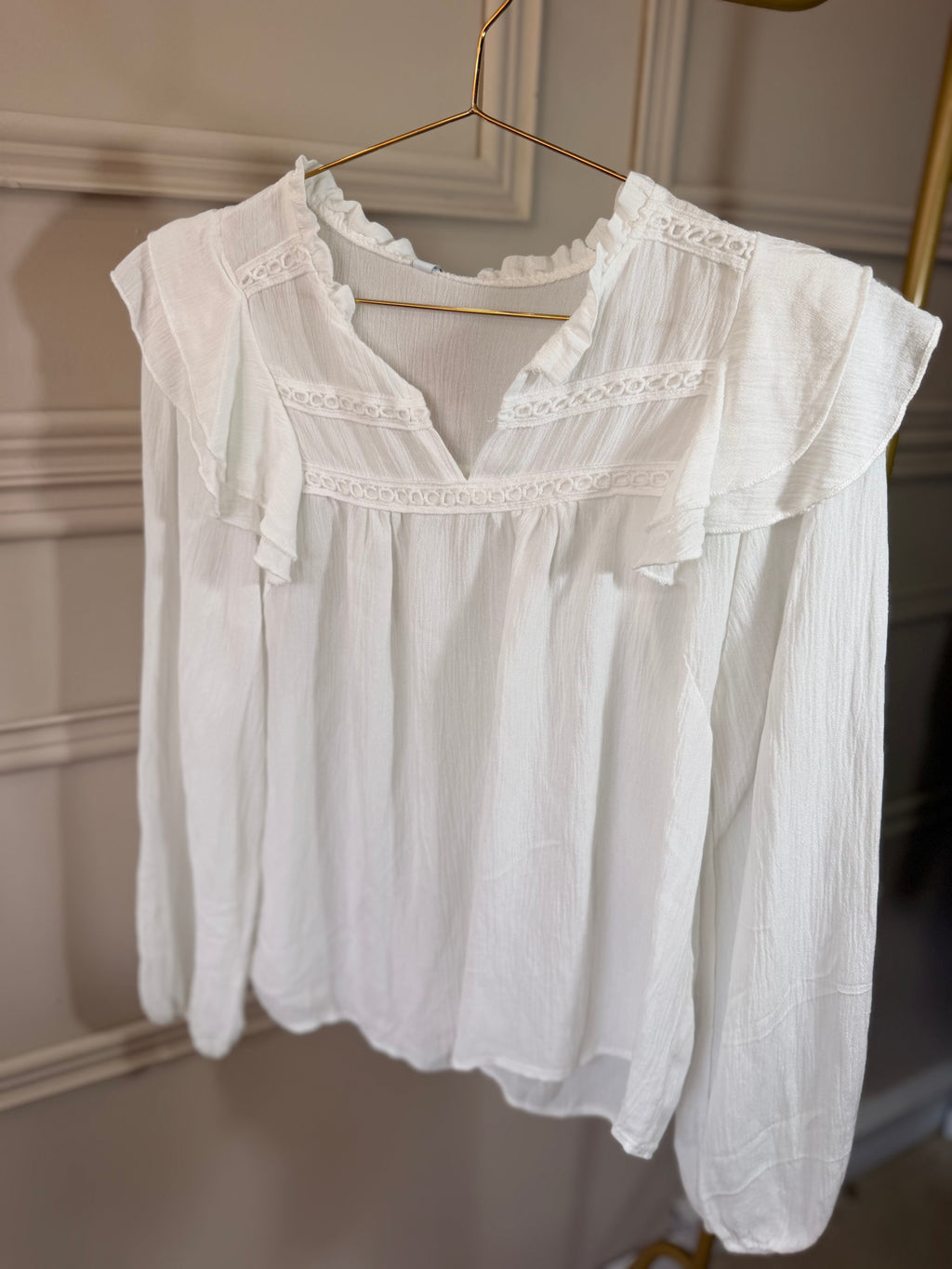 Blusa Amélie na cor branca