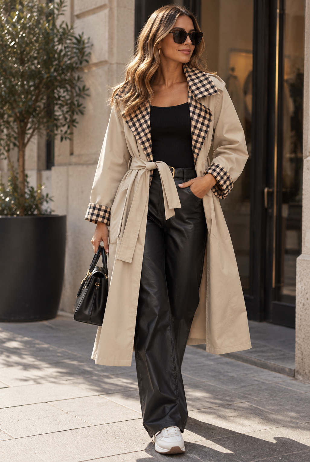 Gabardine Xadrez – Urban Fashion